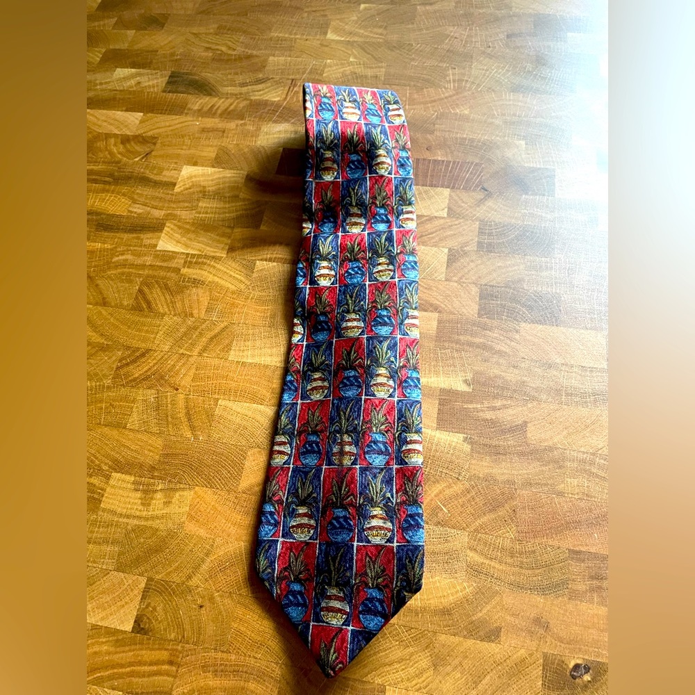 Zegna 100% silk neck tie